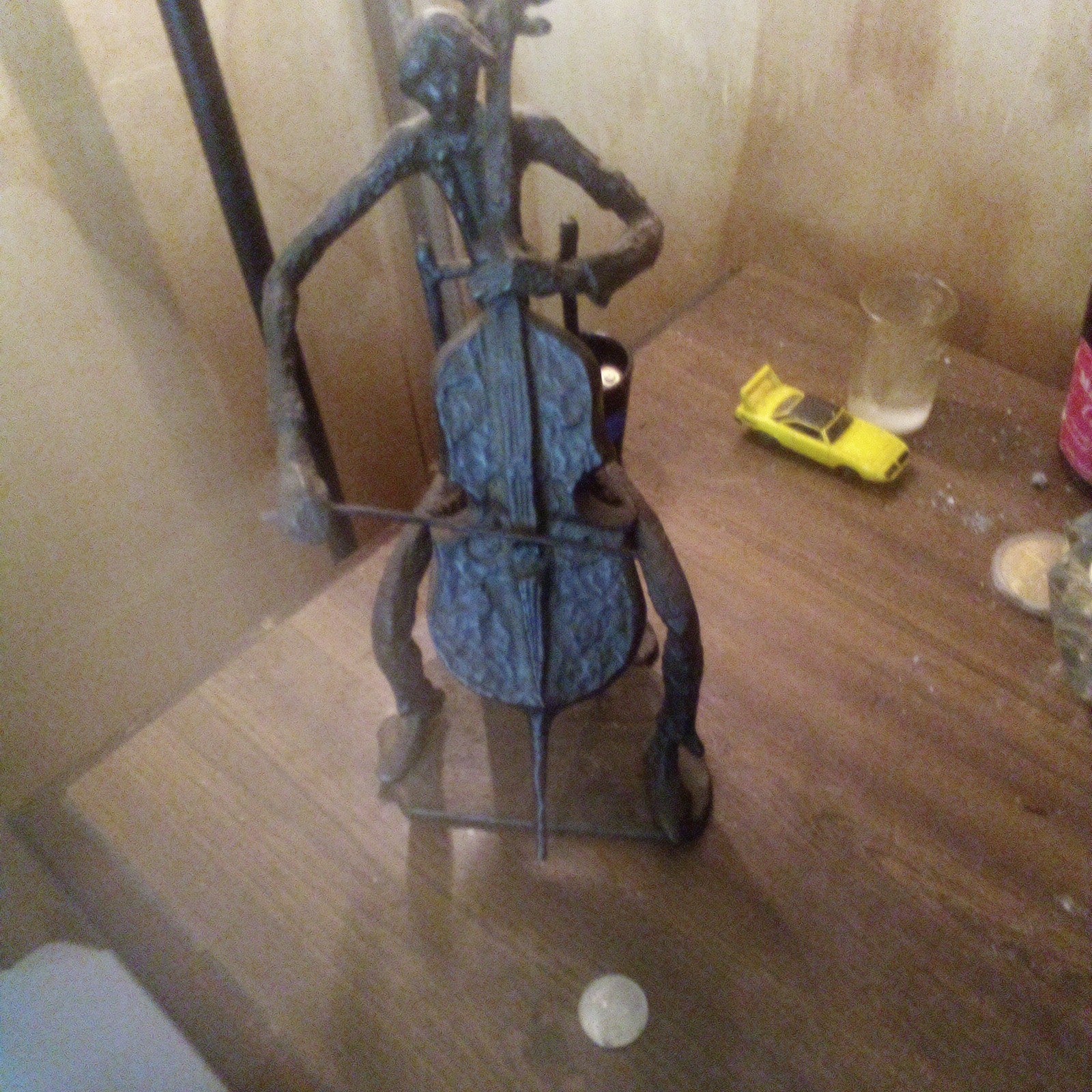 Vintage cello man