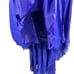 Y2K Fairygrunge Prom Dress Size 3/4 Blue/Purple Beaded One Shoulder Flowy Train