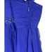 Y2K Fairygrunge Prom Dress Size 3/4 Blue/Purple Beaded One Shoulder Flowy Train