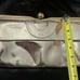 Chloe metallic patent leather clutch purse