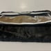 Chloe metallic patent leather clutch purse