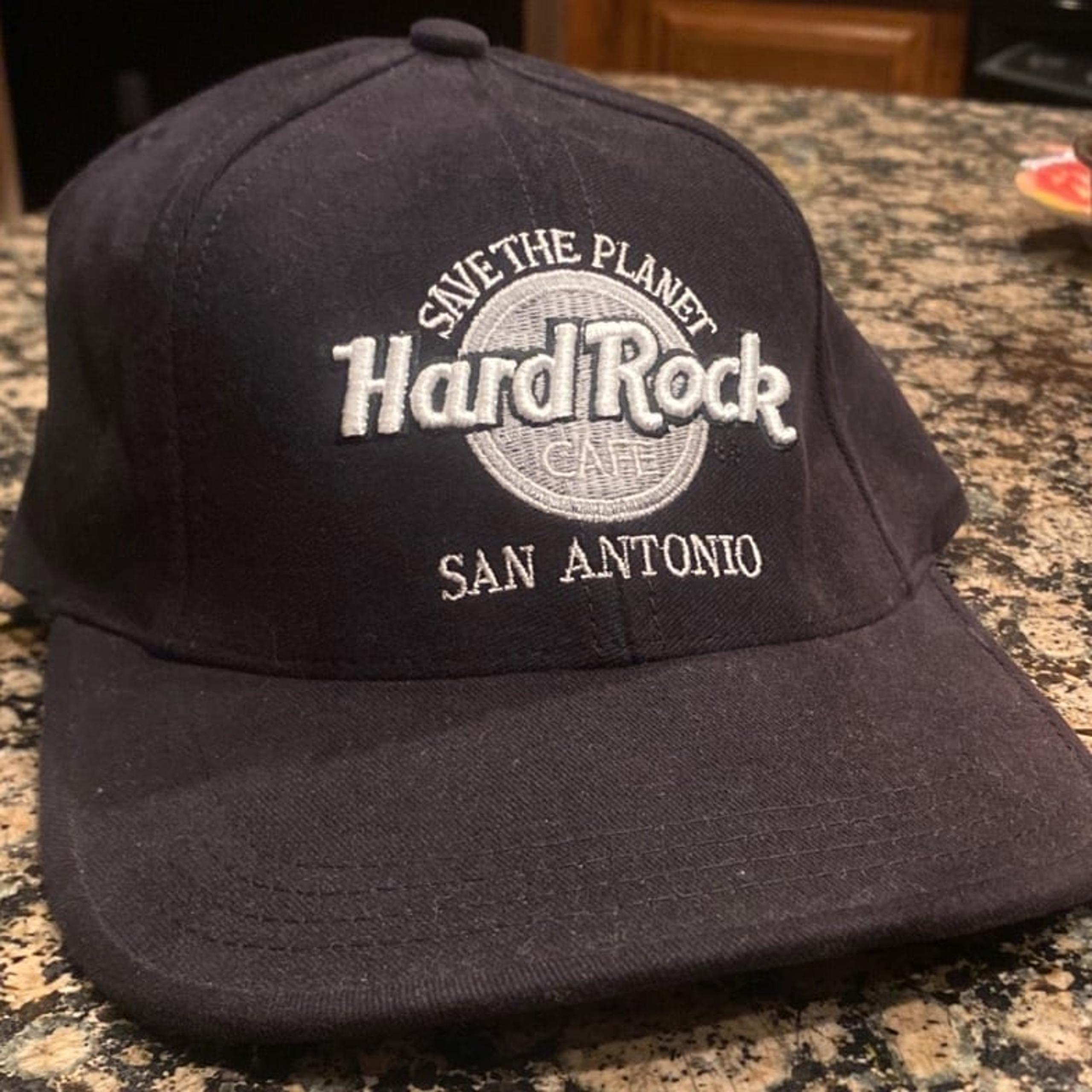 Hard Rock Cafe San Antonio Save the Planet Black Hat