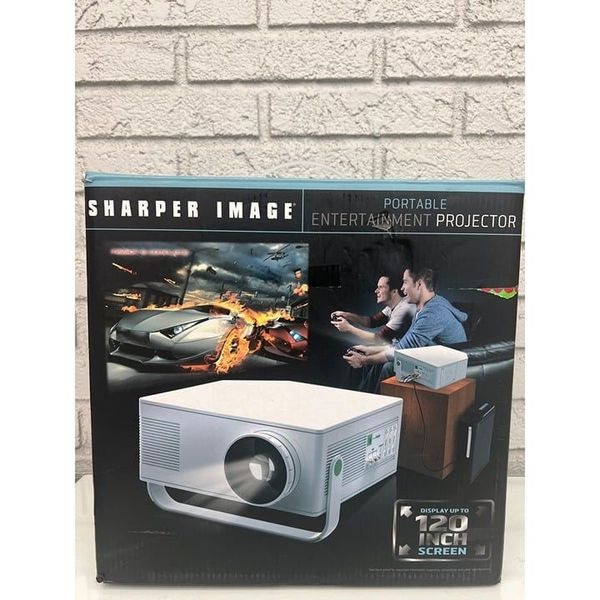 Sharper Image Portable Entertainment Projector