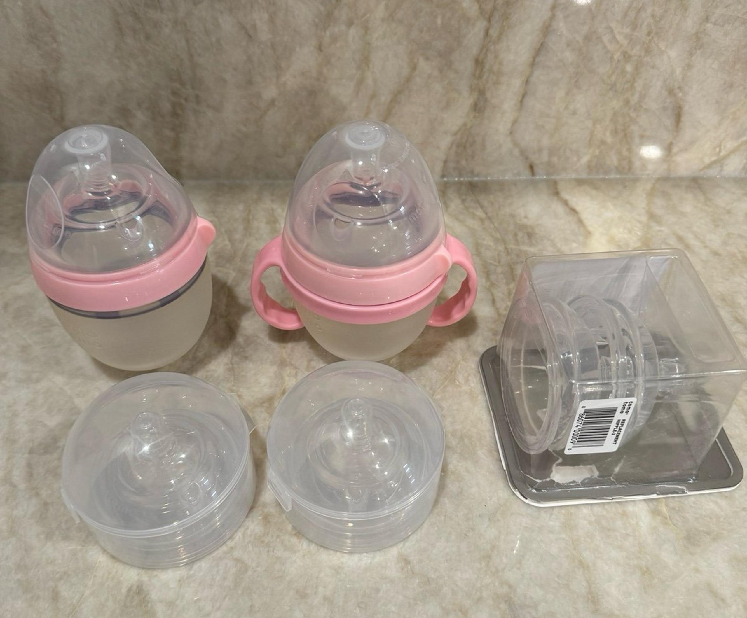 comotomo bottles 4oz with replacement nipples