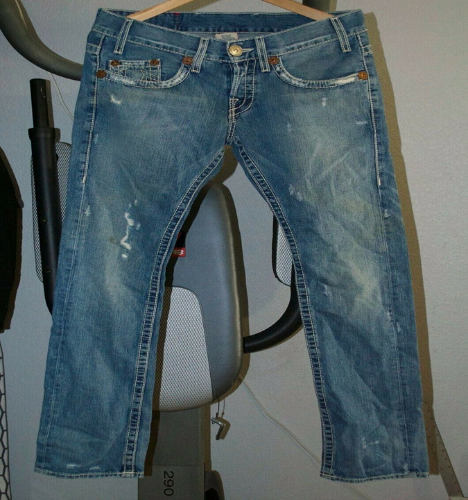 Mens True Religion World Tour Micky Big T Skinny jean