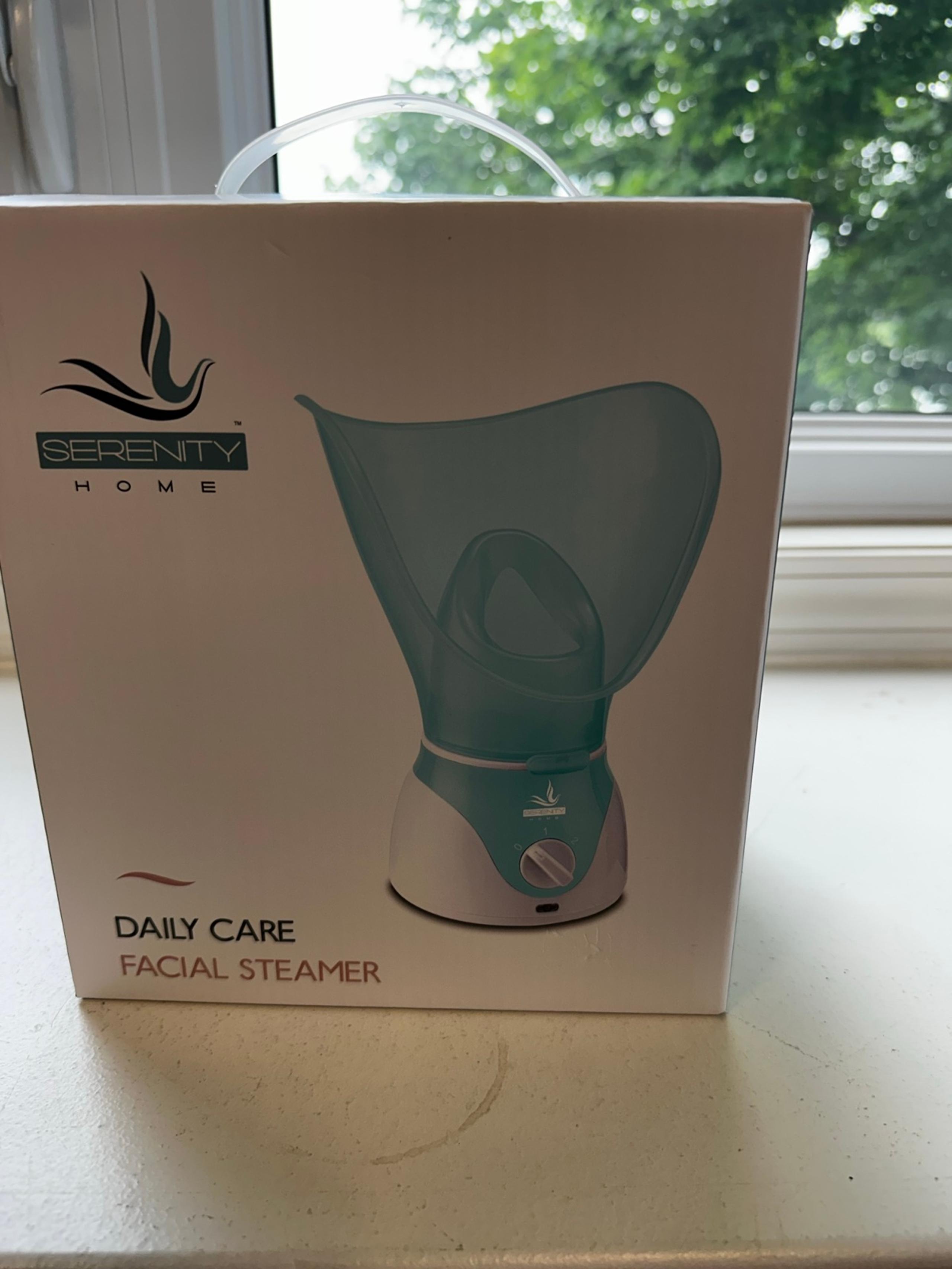 Serenity Home Daily Care Facial Steamer New in box