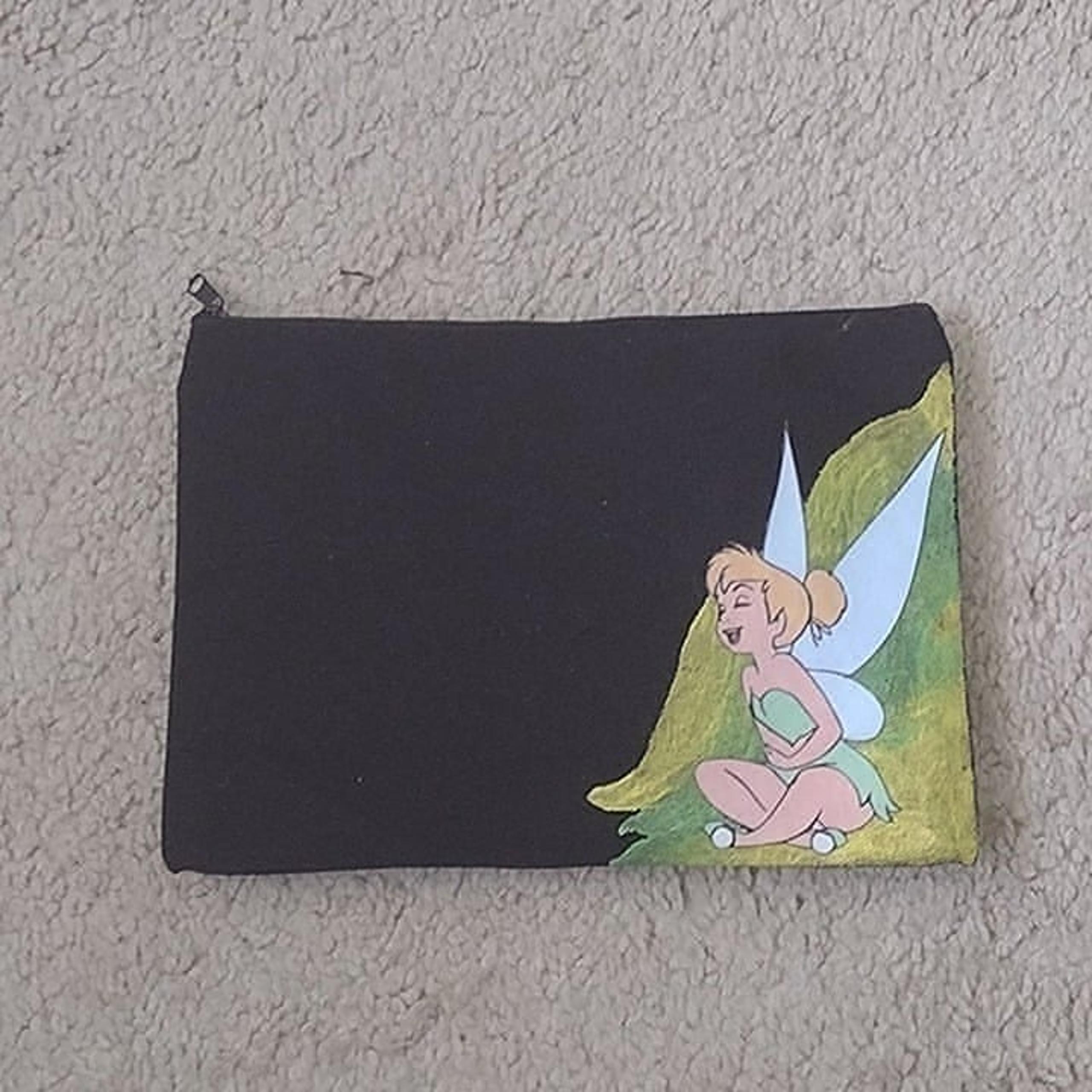 Disney Tinker Bell Cosmetic Makeup Case Purse
