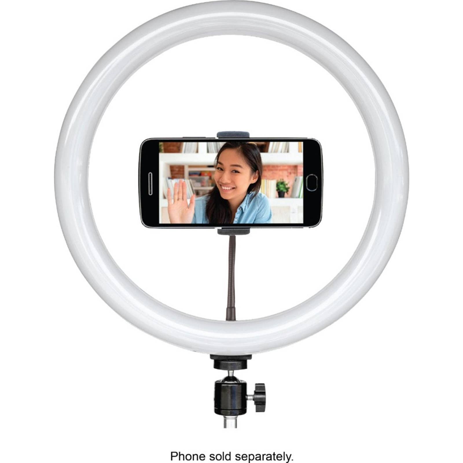 Sunpak - VL-LED-162-12RL 12 Bicolor LED Ring Light Kit