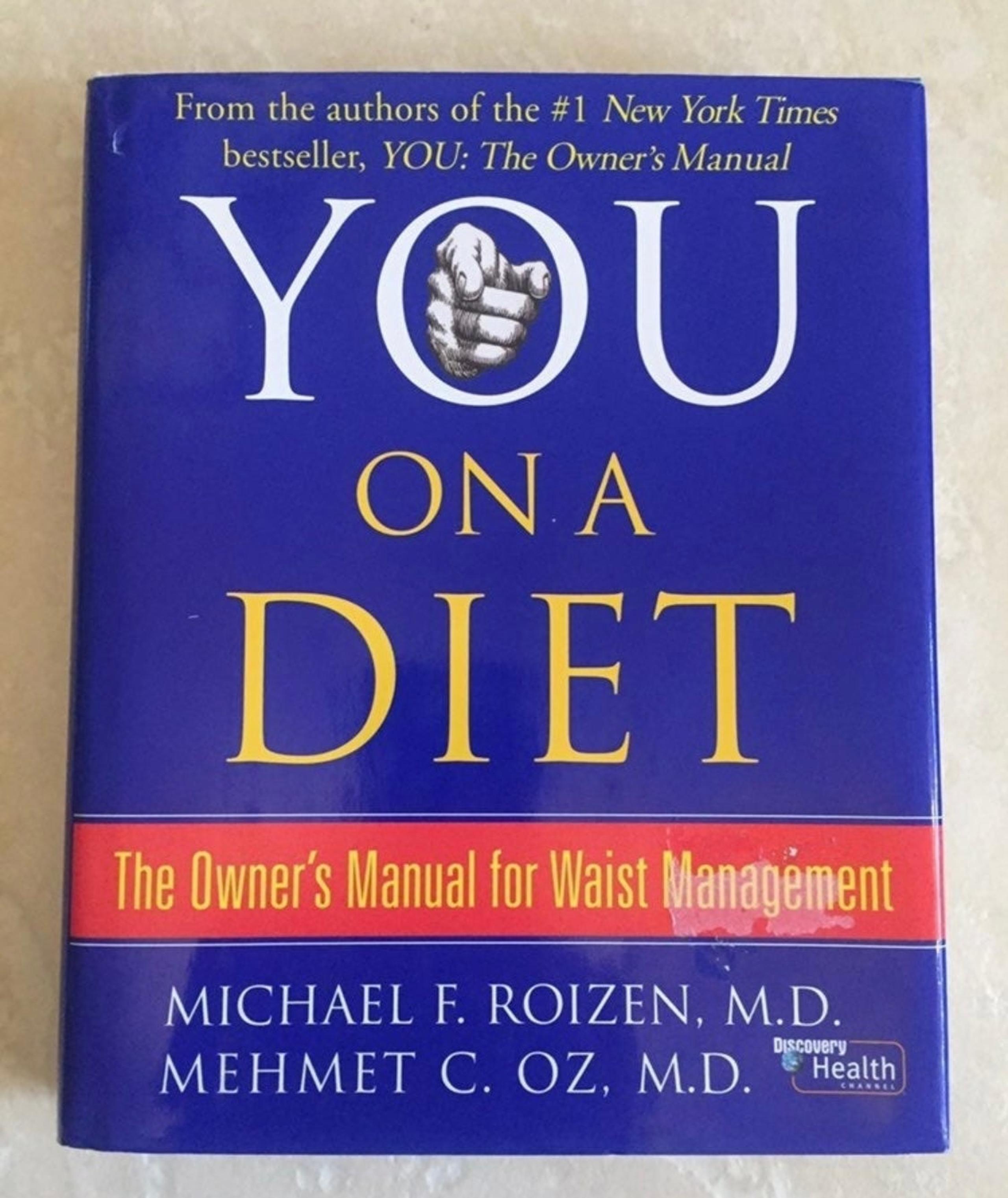 YOU ON A DIET Hardcover Book