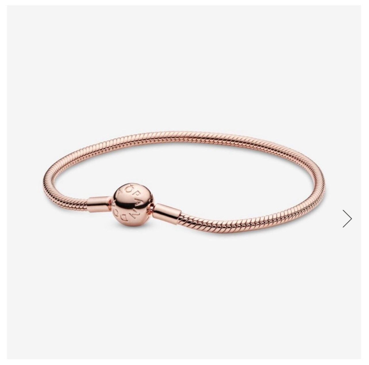 PANDORA rose gold bracelet
