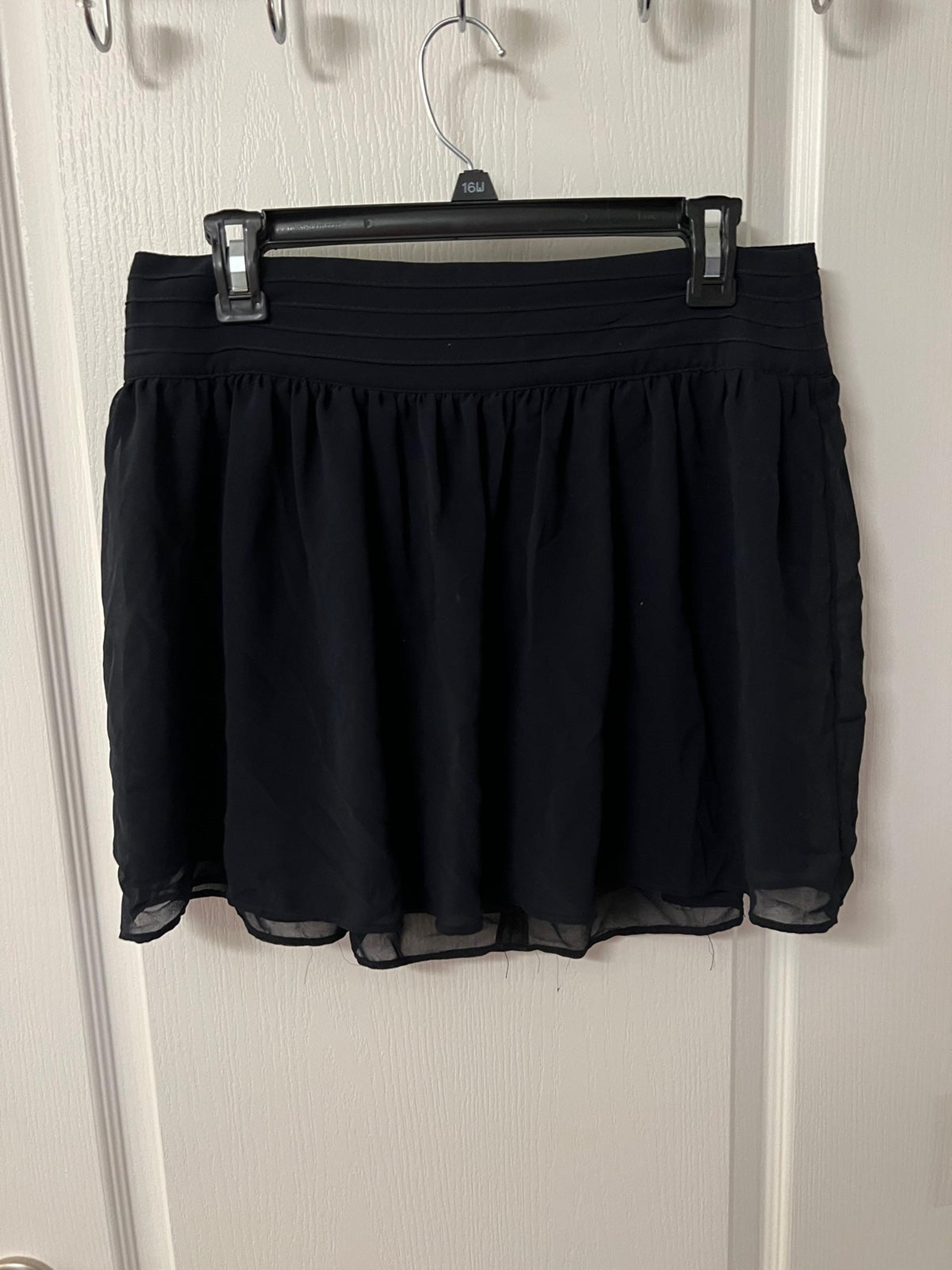 Olsenboye black mini skirt 7 nwot