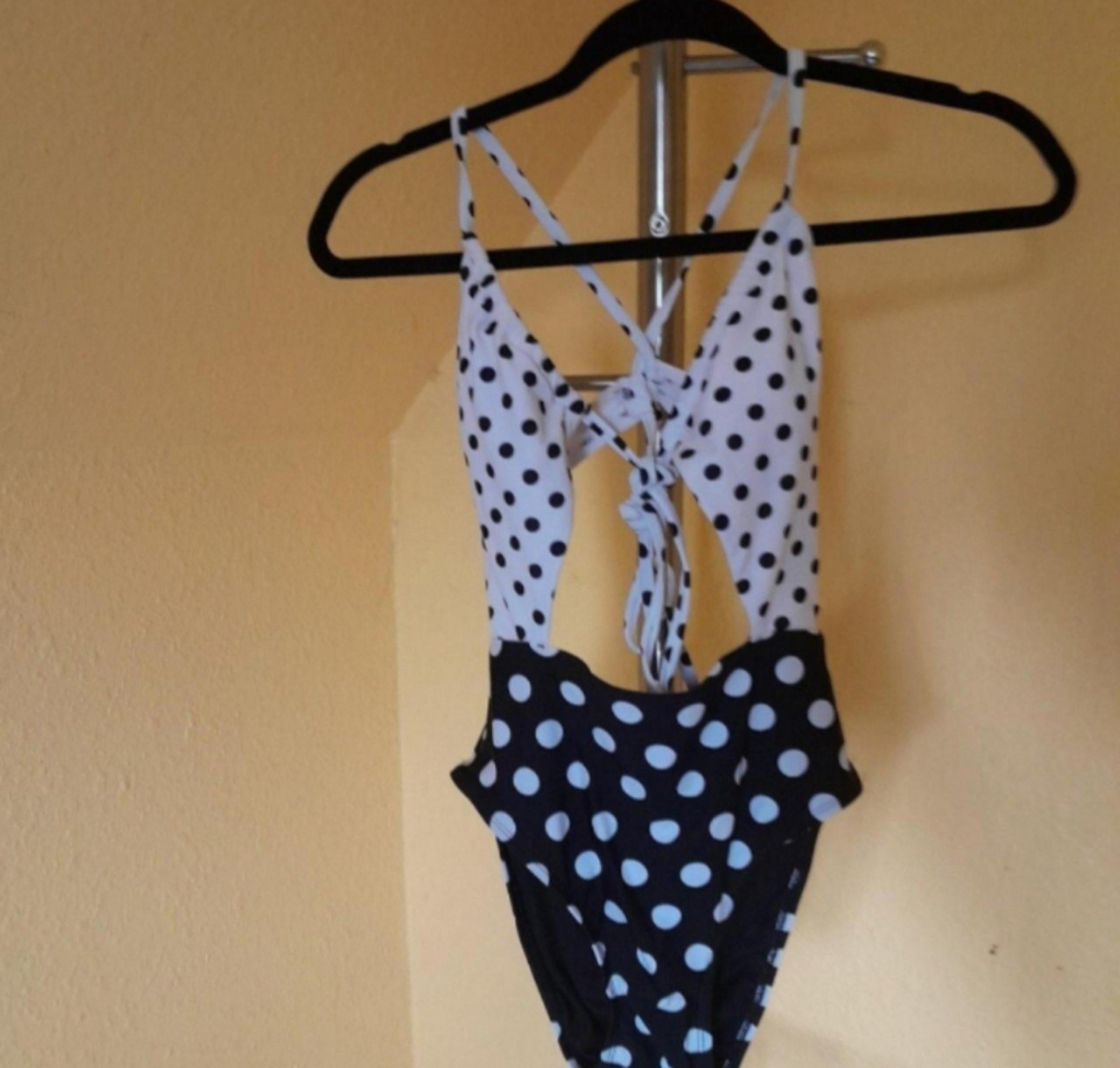 Hula Honey Polka Dot Swimsuit S