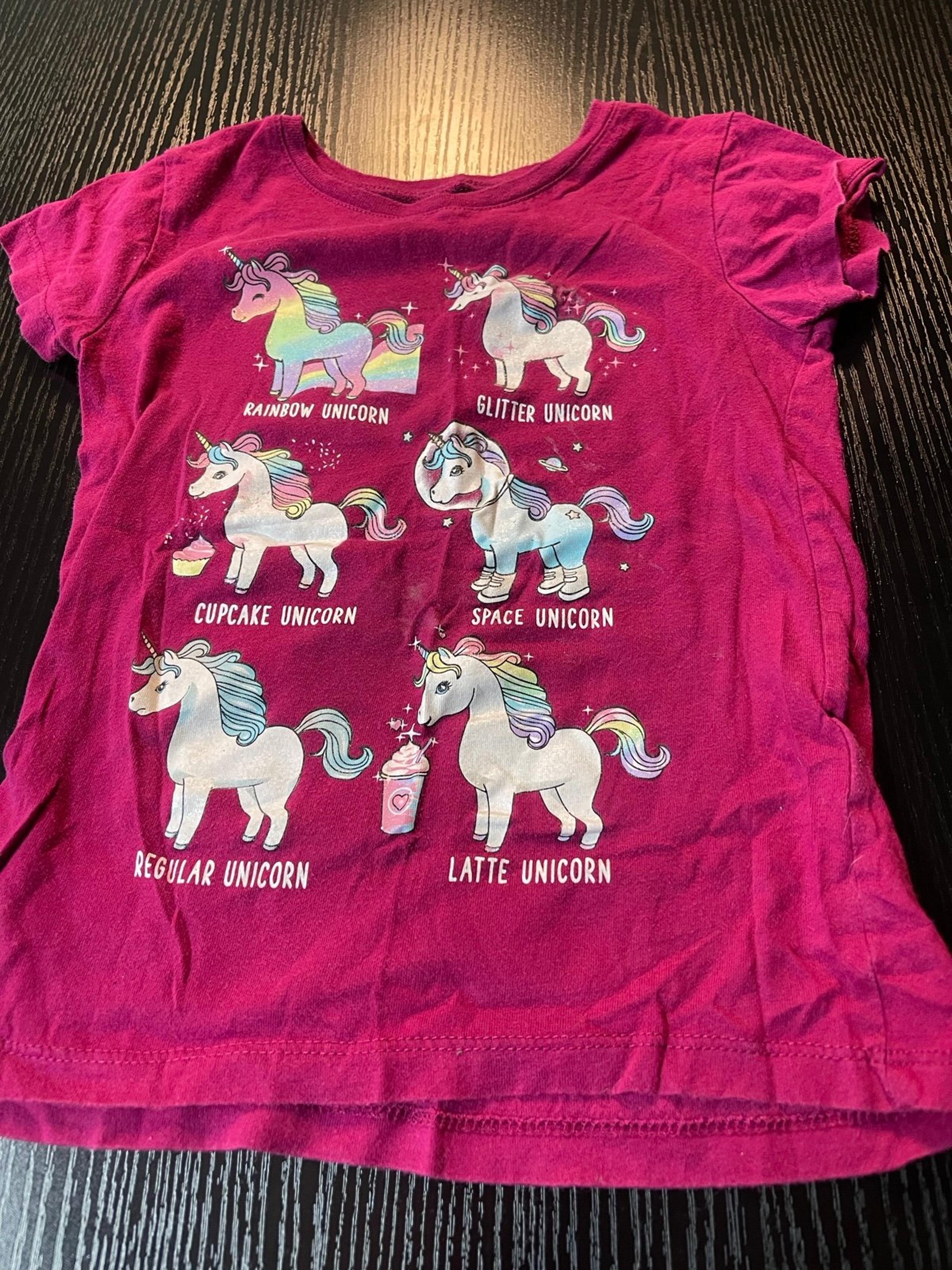 Unicorns kids shirt size 4