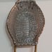 Mid Century Vintage Wrapped Metal Basket