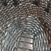 Mid Century Vintage Wrapped Metal Basket