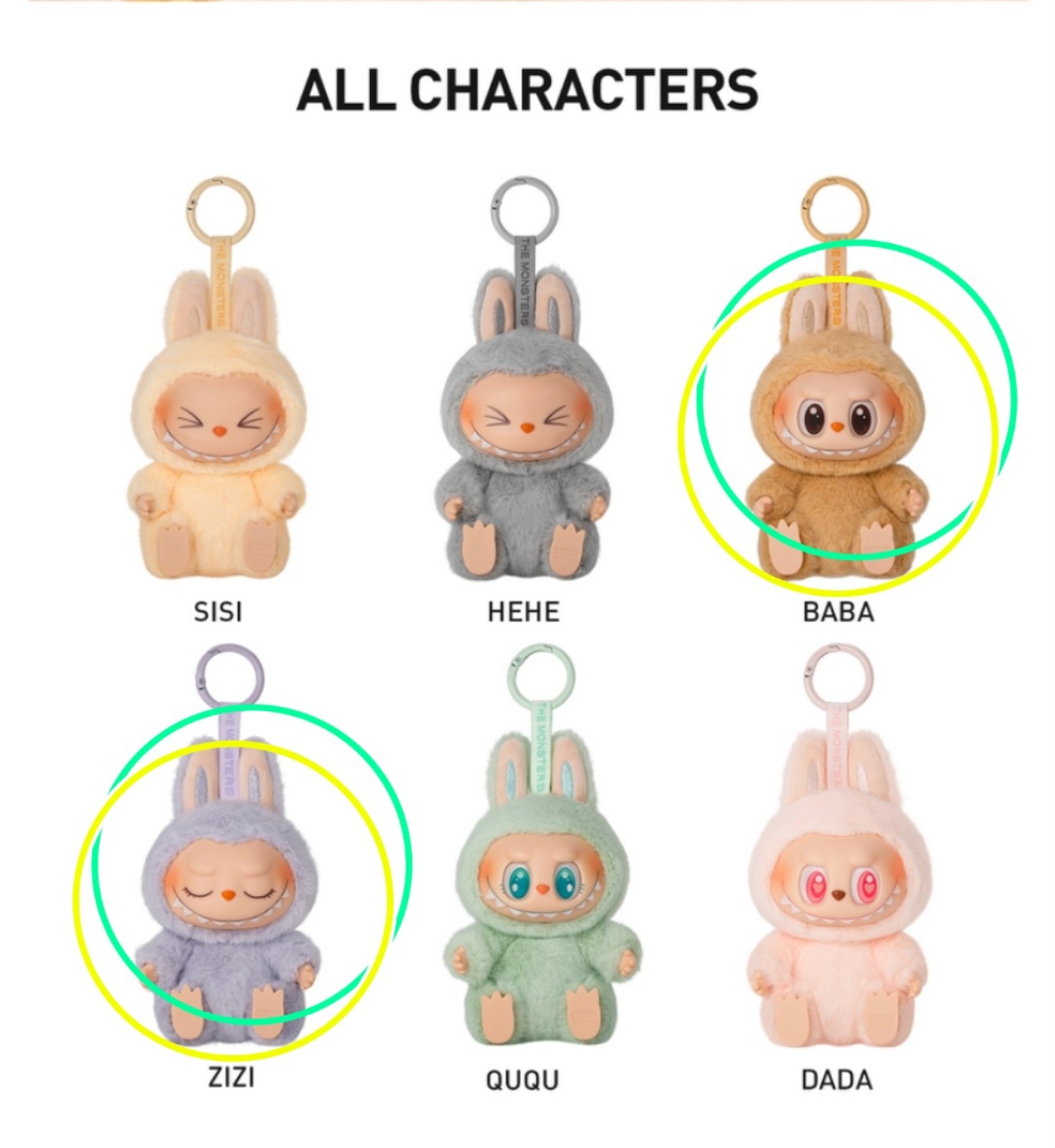 The Monsters Vinyl Plush - Have a Seat - Baba