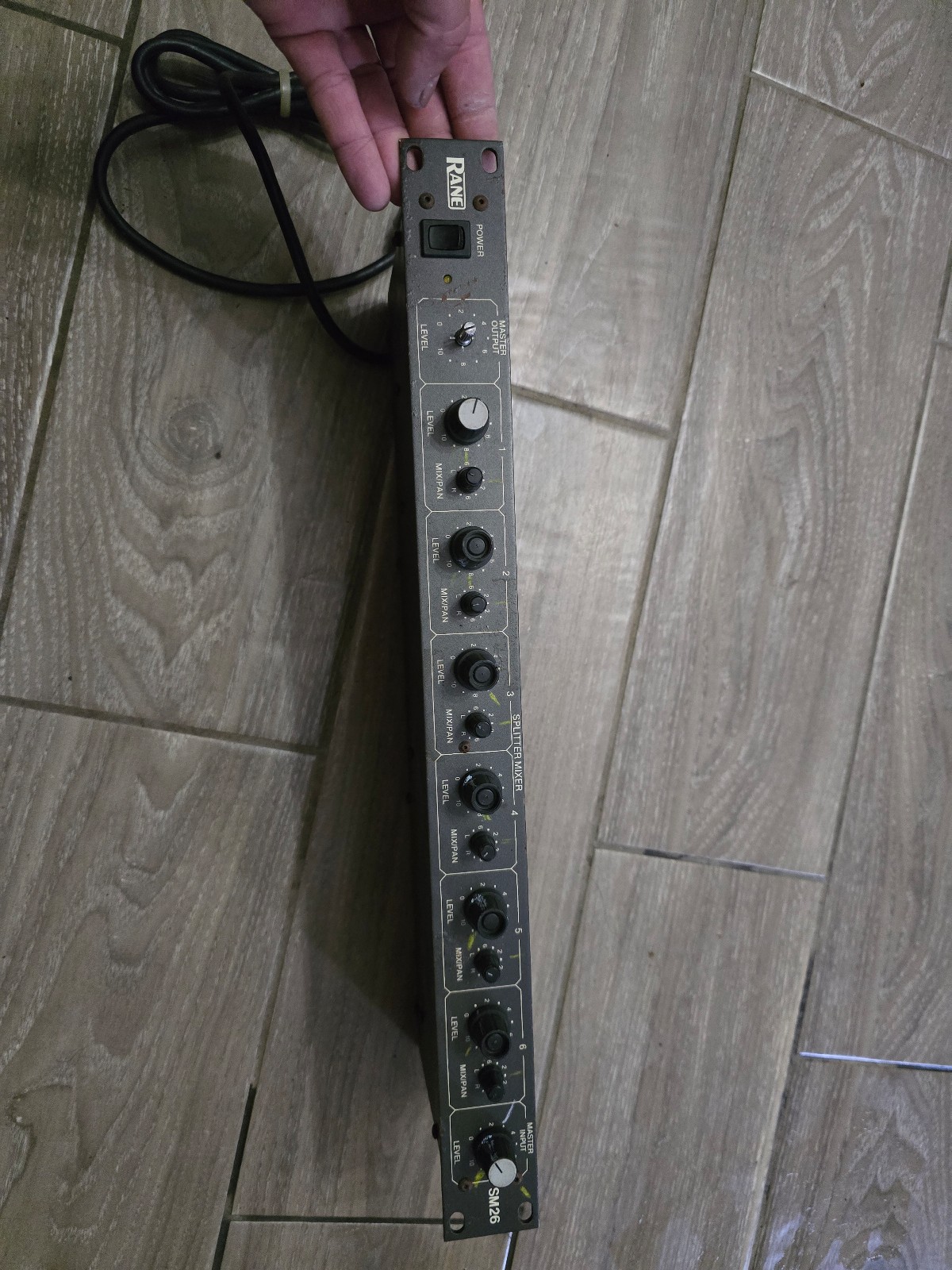 Rane SM26, Splitter Mixer, Vintage Rack