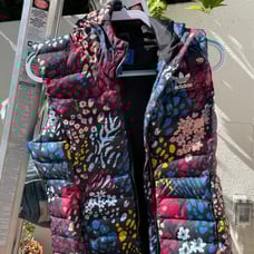 Adidas zipper vests
