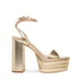 Steve Madden Lia Platform Heel in Gold