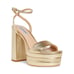 Steve Madden Lia Platform Heel in Gold
