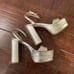 Steve Madden Lia Platform Heel in Gold