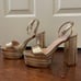 Steve Madden Lia Platform Heel in Gold