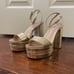 Steve Madden Lia Platform Heel in Gold