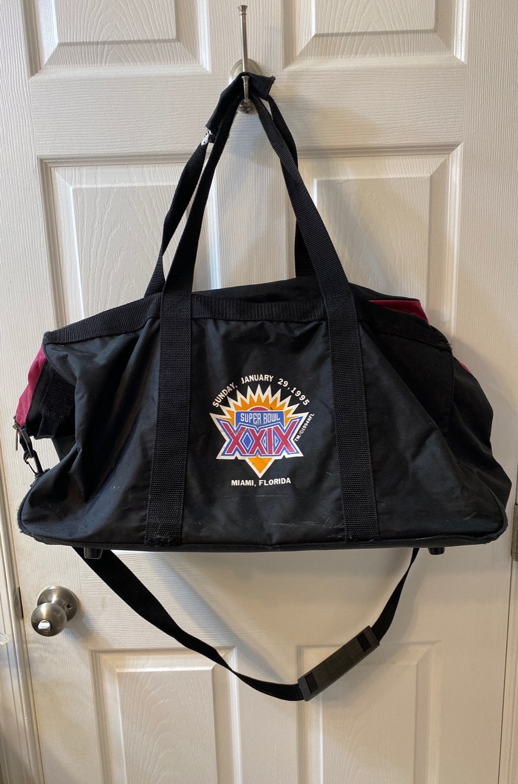 Super Bowl 29 Logo Athletic Bag