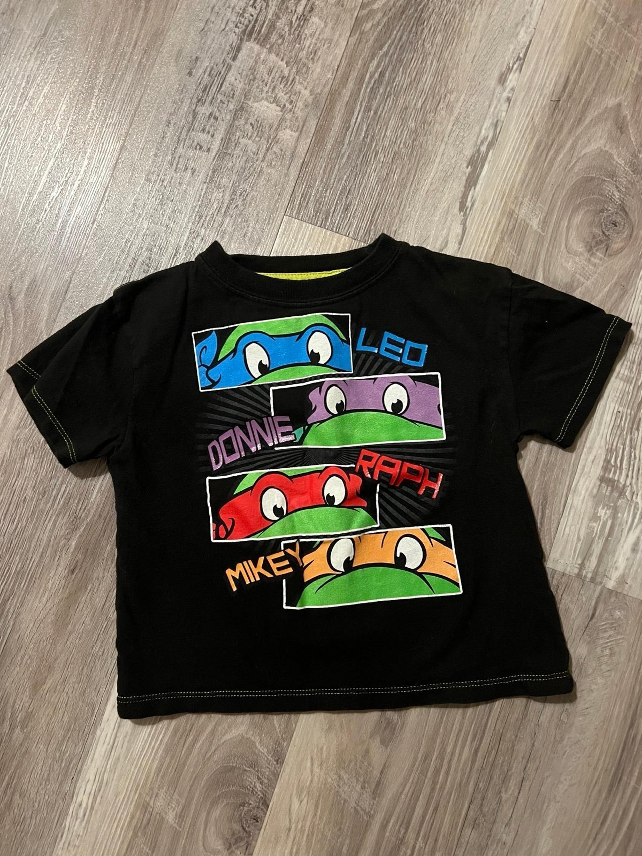 Boys Ninja Turtles Graphic T Shirt Size 4t