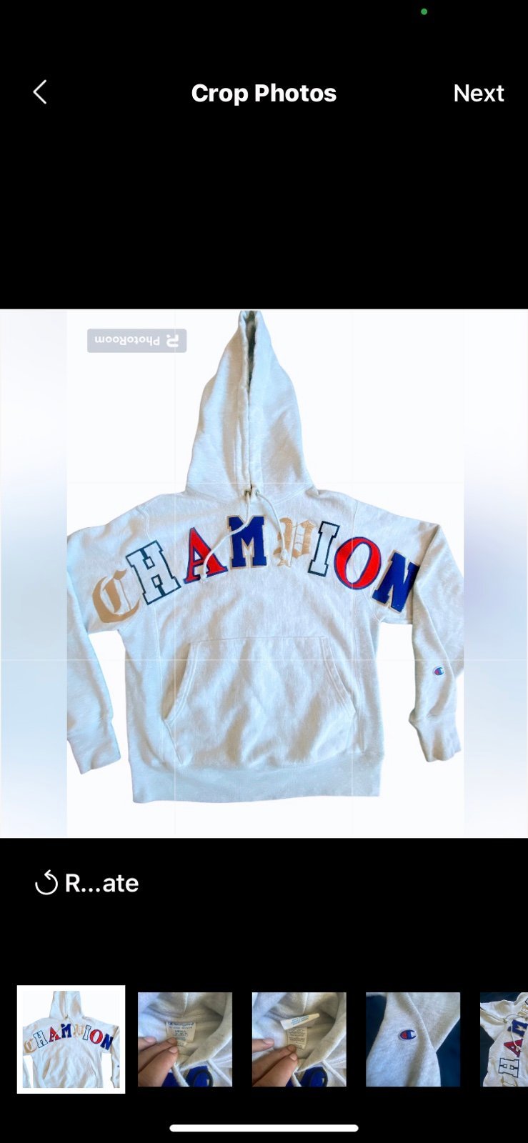 Vintage Reverse Weave Champion Hoodie