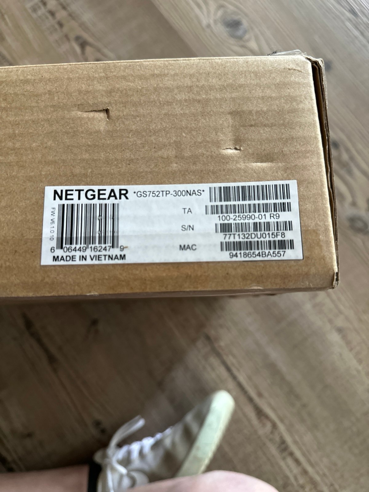2 Sealed/Unopened Netgear GS752TP-300NAS and 1 GS752TP-300NAS