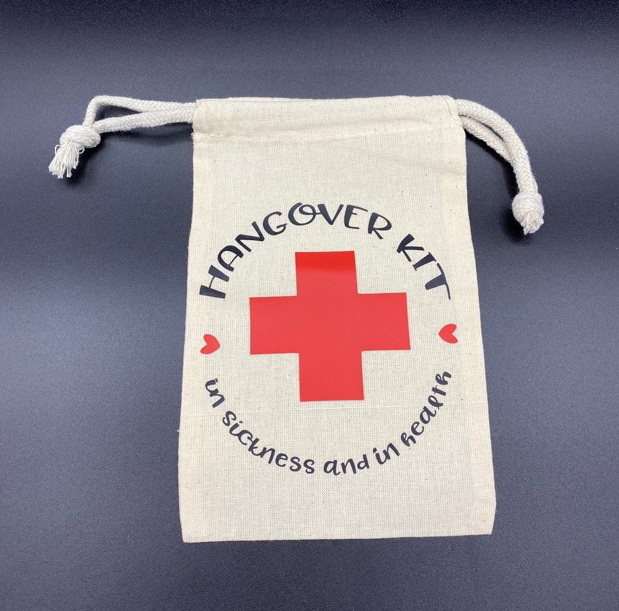 25 Personalized Hangover kit favor bags