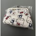 Sanrio Hello Kitty Japan Collectible Coin Purse White Print From Japan!