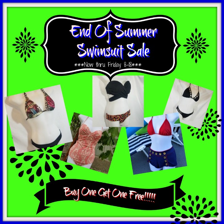 BOGO Free Swimsuit Sale!!