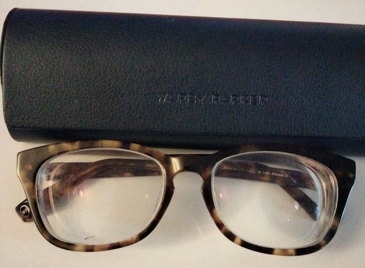 Warby Parker Eyes Glasses Frames With Case