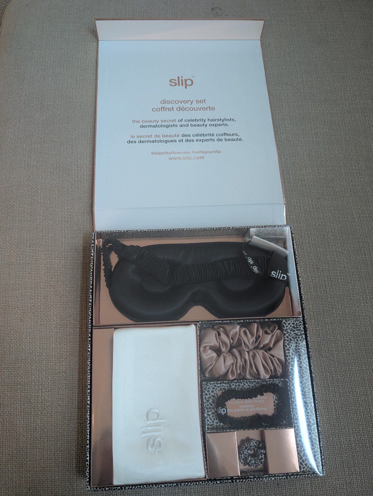 NIB SLIP Pure Silk Discovery Set