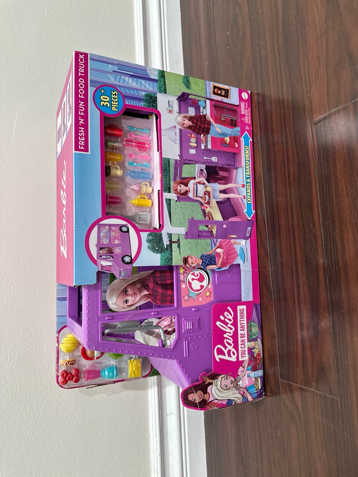 BARBIE TOY FOOD TRUCK