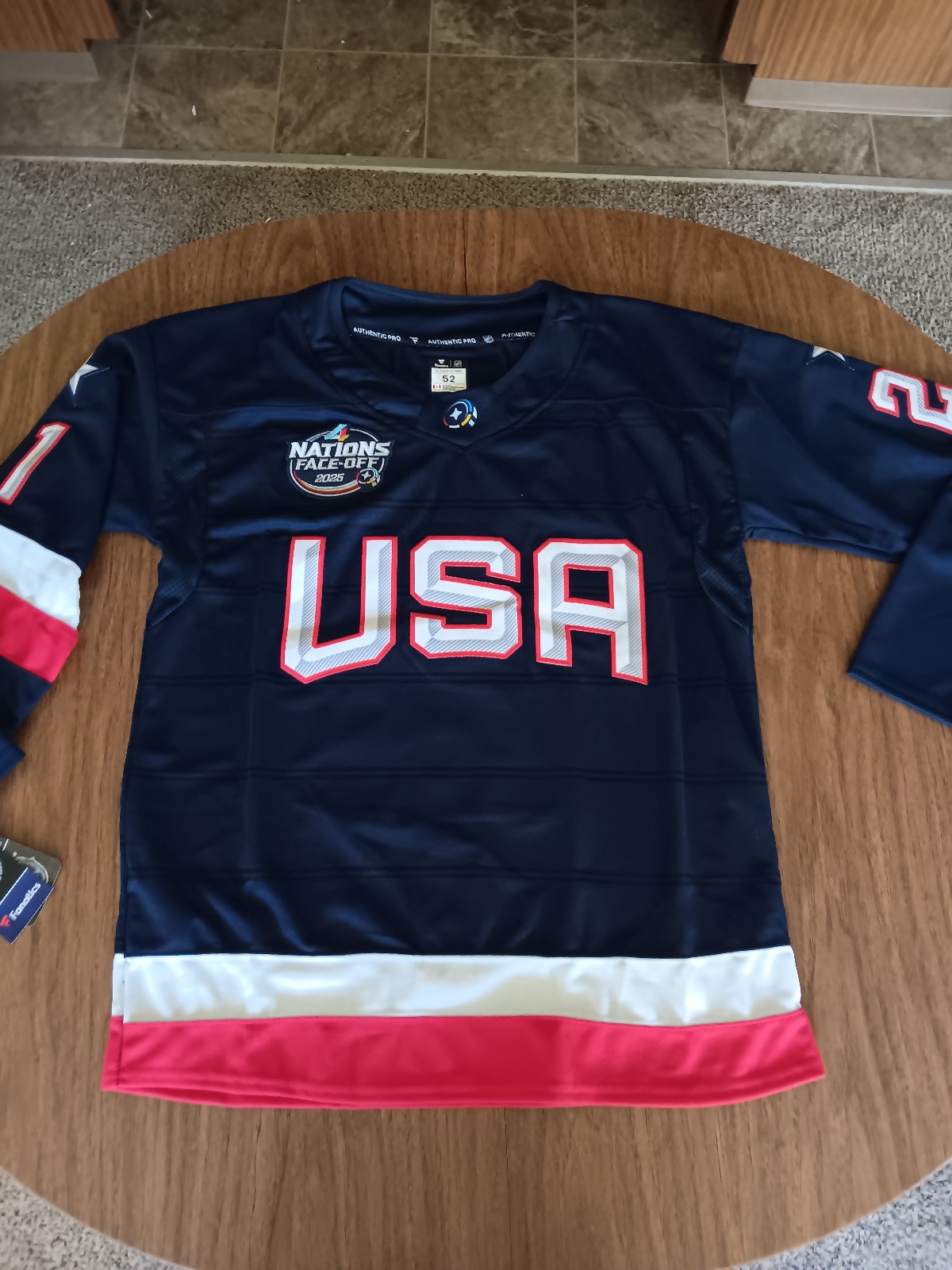 Dylan Larkin USA Fanatics Jersey