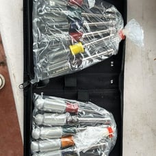 CRAFTSMAN NOS 34555 - 12 Pc NUT DRIVER SET INCH/METRIC