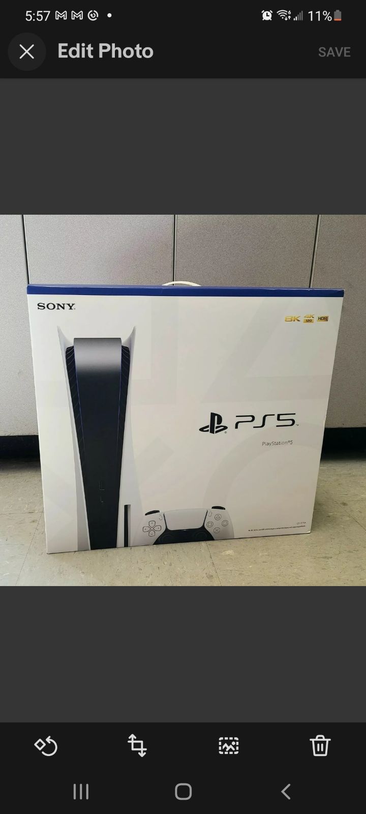 ps5 disc console