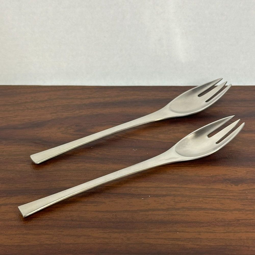 Dansk ODIN 2 Dinner Forks 8 Germany Stainless Jens Quistgaard MCM Danish Modern