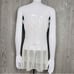 Victoria’s Secret sheer white lace and sequin teddy lingerie sleepwear medium