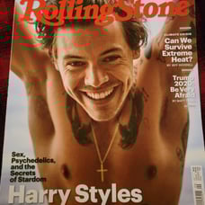 Harry Styles V2 Rolling Stone Magazine Cover