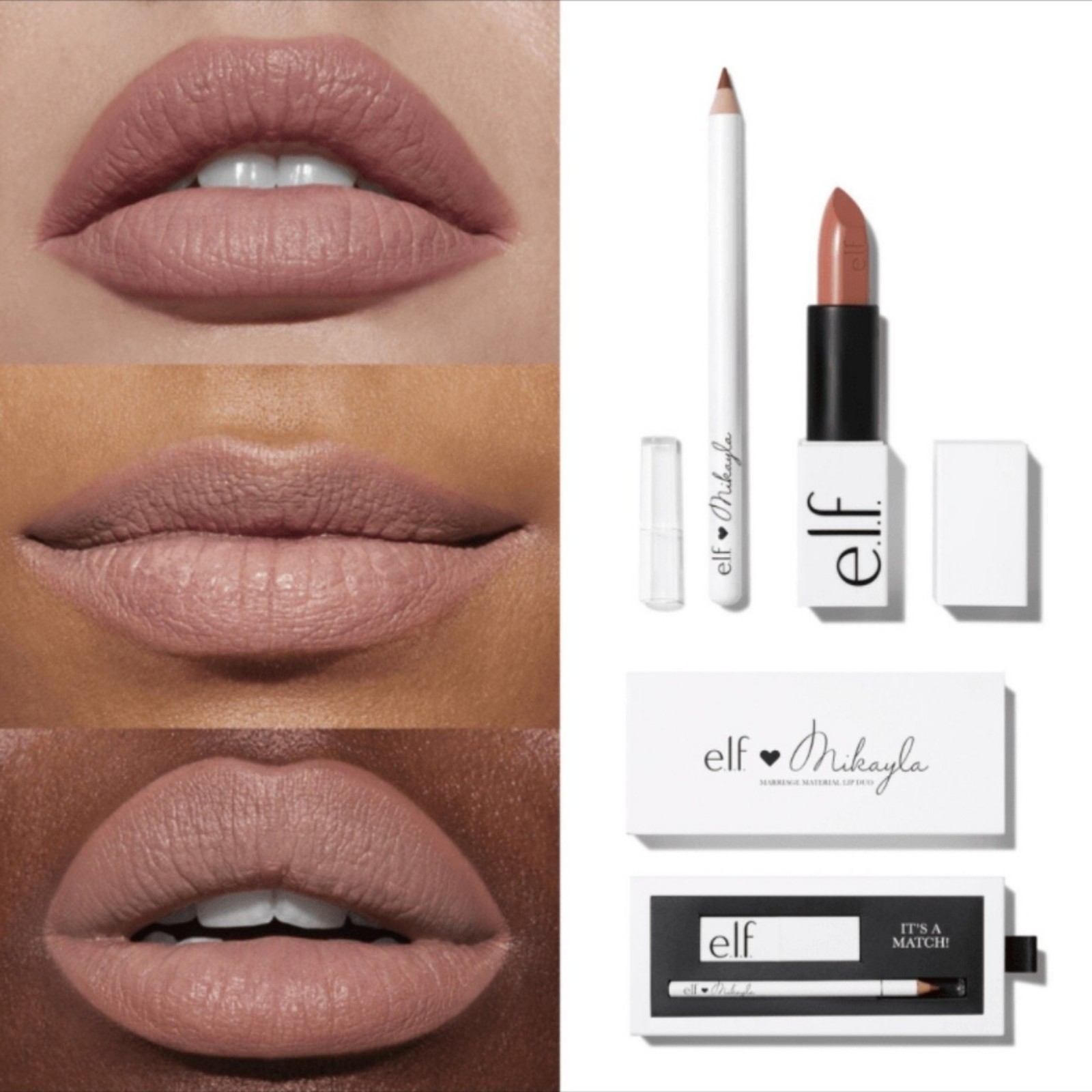 ELF X MIKAYLA LIP DUO