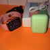 Rose gold & money green tech music set