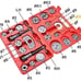22Pcs Universal Disc Brake Caliper Tool Set & Wind Back Kit for Brake Pad RED