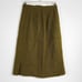 Vintage 1960s Adele of California Wool Olive Green Skirt Suit Jacket