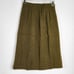 Vintage 1960s Adele of California Wool Olive Green Skirt Suit Jacket