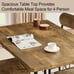 Dining Table Set for 4, 5 Piece Dinette with Chairs for Kitchen (Free Shipping)