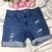 Juicy Couture Jean Shorts Distressed Shorts EUC 12